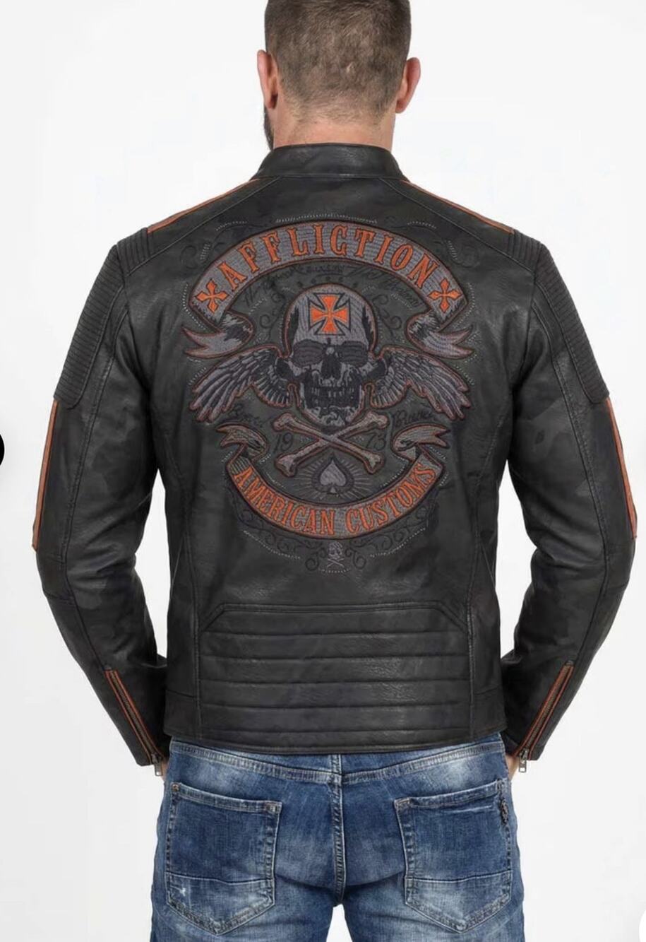 Affliction Men’s Jackets Black Bird NWT Size S